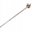 DRESS SWORD WITH KNIGHTS HELMET POMMEL AND CHAIN PIC-1