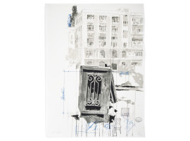 CONTEMPORARY ISRAELI LITHOGRAPH BY ARIE AZENE