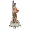 ITALIAN CAPODIMONTE HAND PAINTED PORCELAIN FIGURE PIC-2