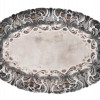 VINTAGE AMERICAN GORHAM REPOUSSE SILVER PLATE TRAY PIC-3