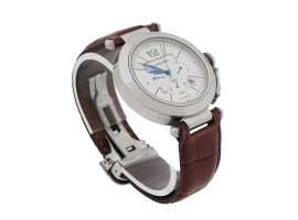 WATER RESISTANT WRIST WATCH WITH LEATHER BRACELET