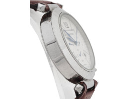 WATER RESISTANT WRIST WATCH WITH LEATHER BRACELET