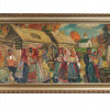 RUSSIAN VILLAGE OIL PAINTING BY ANDREI RIABUSHKIN PIC-0