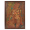 RUSSIAN FEMALE NUDE OIL PAINTING BY YURI ANNENKOV PIC-0