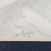 AMERICAN EROTIC PENCIL PAINTING BY WILLIAM MONJE PIC-2