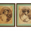 ANTIQUE THEATRICAL ETCHINGS BY JOHN H. MORTIMER PIC-0