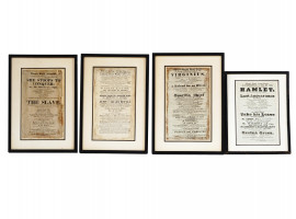 ANTIQUE ENGLISH SHAKESPEARE THEATRE PLAYBILLS