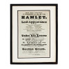 ANTIQUE ENGLISH SHAKESPEARE THEATRE PLAYBILLS PIC-3