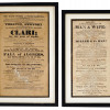 ANTIQUE AMERICAN AND ENGLISH PRINTED PLAYBILLS PIC-1