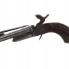 FRENCH PINFIRE BLACK POWDER PISTOL WITH BAYONET PIC-3