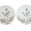 PAIR OF ANTIQUE CHINESE PORCELAIN SAUCERS PLATES PIC-0