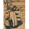 ANTIQUE PRINT M FOR MILKMAID BY WILLIAM NICHOLSON PIC-1