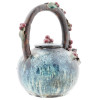 VINTAGE AMERICAN DECORATIVE CERAMIC CHERRY TEAPOT PIC-5