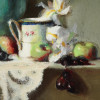AMERICAN STILL LIFE OIL PAINTING BY EIKO WRIGHT PIC-2