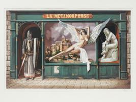 SIGNED LITHOGRAPH LA METAMORPHOSE BY JUAN MEDINA