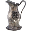 ANTIQUE AMERICAN ART NOUVEAU SILVERPLATED PITCHER PIC-2