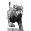 ARTISTIC CUSTOM MADE METAL SCULPTURE OF CHEETAH PIC-3