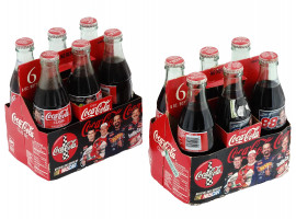 UNOPENED NASCAR COMMEMORATIVE COCA COLA SIX PACKS