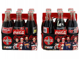 UNOPENED NASCAR COMMEMORATIVE COCA COLA SIX PACKS