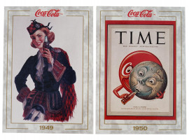 COCA COLA TRADING CARDS COLLECTION AND COASTERS