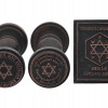 WWII HOLOCAUST JEWISH GHETTO POSTAGE SEALS, 3 PCS PIC-0