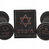 WWII HOLOCAUST JEWISH GHETTO POLICE SEALS, 3 PCS PIC-0