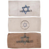 WWII HOLOCAUST JEWISH GHETTO POLICE ARMBANDS, 3 PCS PIC-0