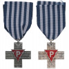 PAIR OF POLISH AUSCHWITZ CROSS CIVIL AWARDS PIC-0