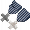 PAIR OF POLISH AUSCHWITZ CROSS CIVIL AWARDS PIC-1