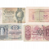 11 WWII EUROPEAN BANKNOTES W ANTISEMITIC STAMPS PIC-1