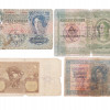 11 WWII EUROPEAN BANKNOTES W ANTISEMITIC STAMPS PIC-4