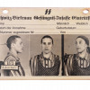 WWII NAZI AUSCHWITZ FEMALE INMATE RECORD CARD PIC-0