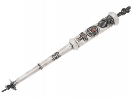 RUSSIAN JUDAICA STERLING SILVER TORAH POINTER