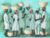 HAITIAN WOMEN OIL PAINTING BY CLAUDE DAMBREVILLE PIC-1