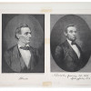TWO ANTIQUE 19TH C ENGRAVINGS OF ABRAHAM LINCOLN PIC-0