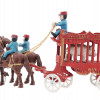 CAST IRON OVERLAND CIRCUS CAGE WAGON TOY C 1900 PIC-2