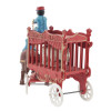 CAST IRON OVERLAND CIRCUS CAGE WAGON TOY C 1900 PIC-5