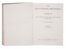 ENCYCLOPAEDIA BRITANNICA 11TH EDITION FULL SET