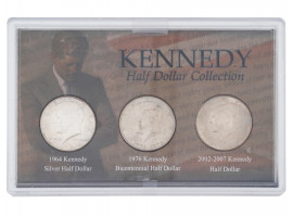 RARE KENNEDY HALF DOLLAR COINS COLLECTION IOB