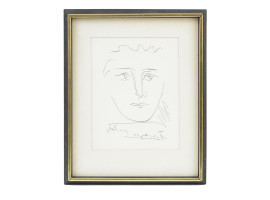 AUTHENTICATE ETCHING POUR ROBIE BY PABLO PICASSO