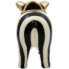 MACKENZIE-CHILDS COURTLY STRIPE RESIN PIG PLANTER PIC-4