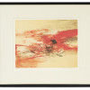 ABSTRACT CHINESE ETCHING AQUATINT BY WOU KI ZAO PIC-0