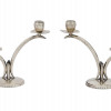 MIDCENT TIFFANY AND CO STERLING SILVER CANDELABRA PIC-1