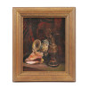 EARLY 20TH CENTURY STILL LIFE OIL PAINTING SIGNED PIC-0