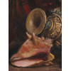 EARLY 20TH CENTURY STILL LIFE OIL PAINTING SIGNED PIC-3