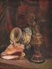 EARLY 20TH CENTURY STILL LIFE OIL PAINTING SIGNED PIC-1