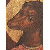 RUSSIAN ICON OF SAINT CHRISTOPHER THE DOG HEADED PIC-2