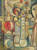 CUBIST STILL LIFE OIL PAINTING BY LOUIS LATAPIE PIC-1