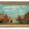 BRITISH VENICE OIL PAINTING BY ALFRED POLLENTINE PIC-0