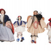 VINTAGE GREEK TRADITIONAL FEMALE AND MALE DOLLS PIC-5